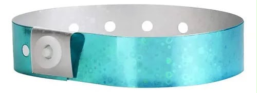 Pulsera bubble turquesa