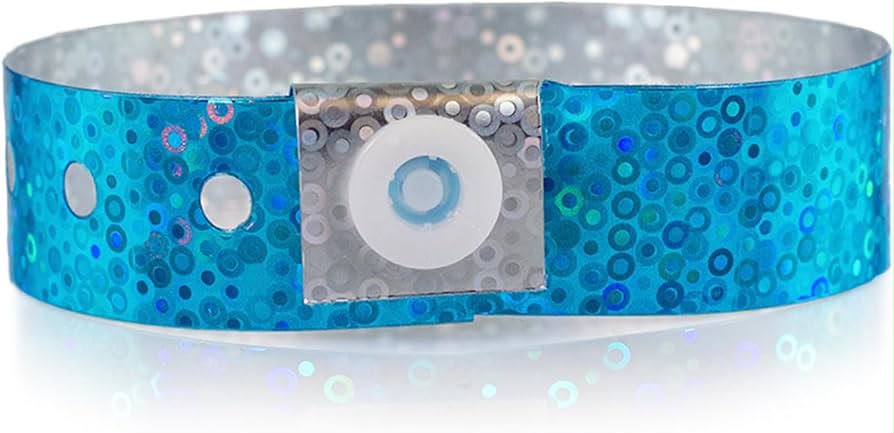 Pulsera bubble holográfica HCM
